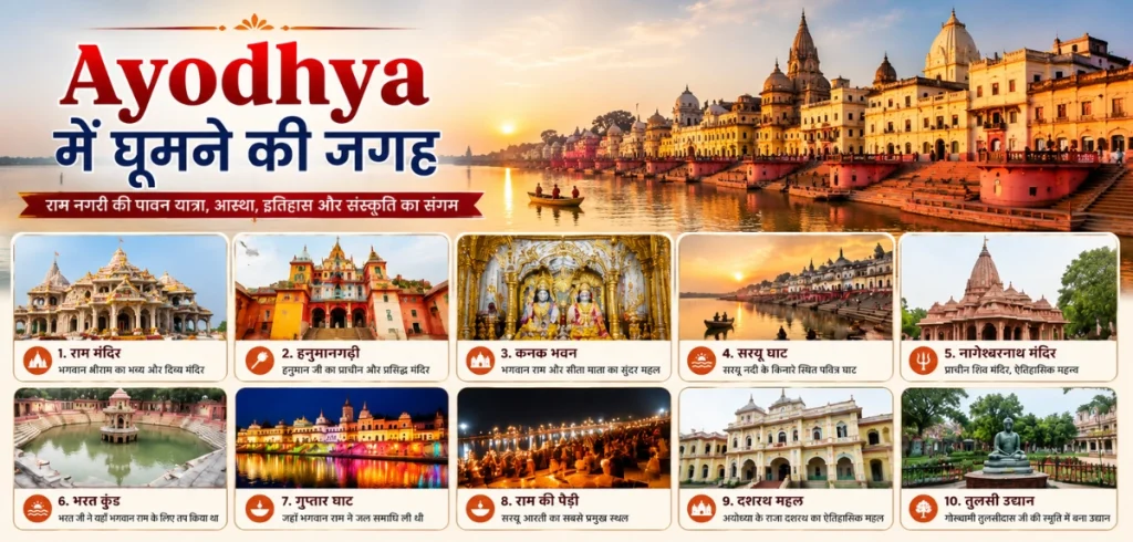 Ayodhya Me Ghumne Ki Jagah
