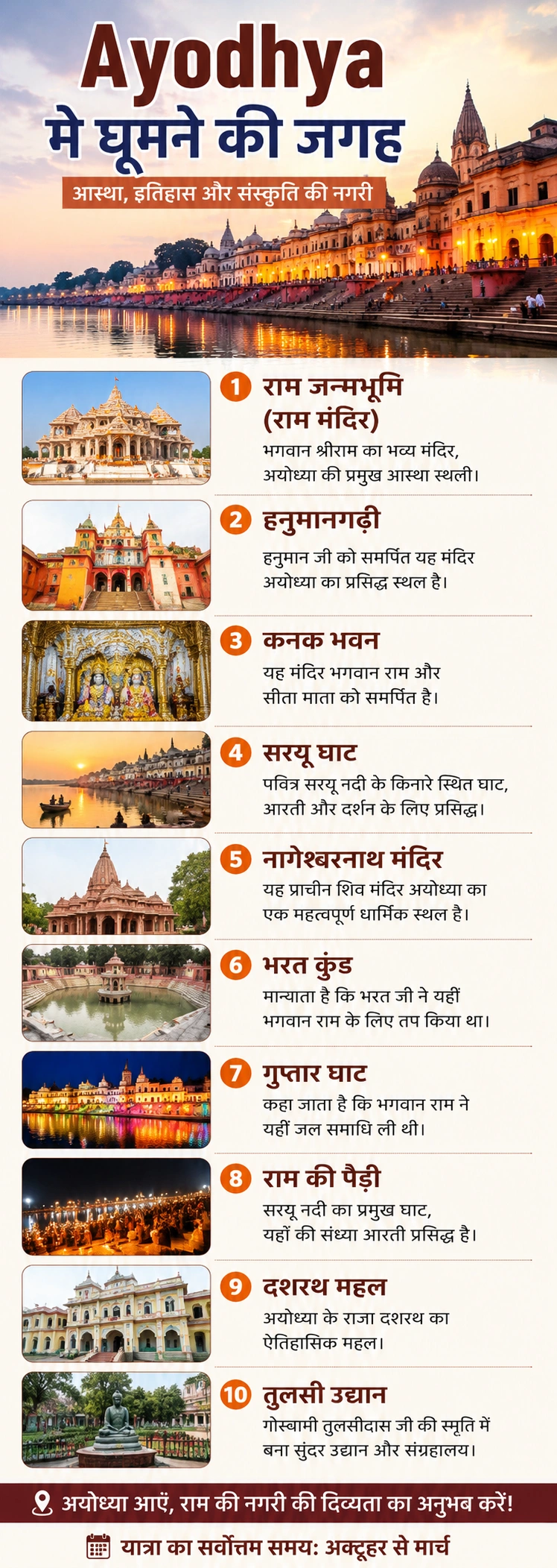 Ayodhya Me Ghumne Ki Jagah
