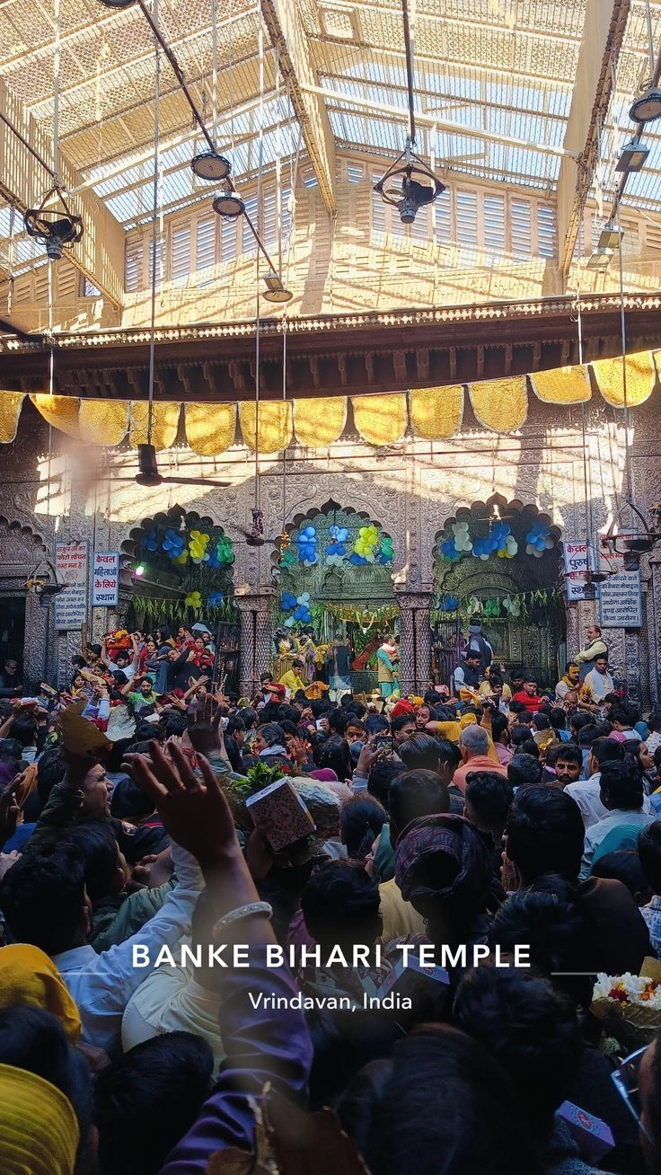 Banke Bihari Temple Vrindavan