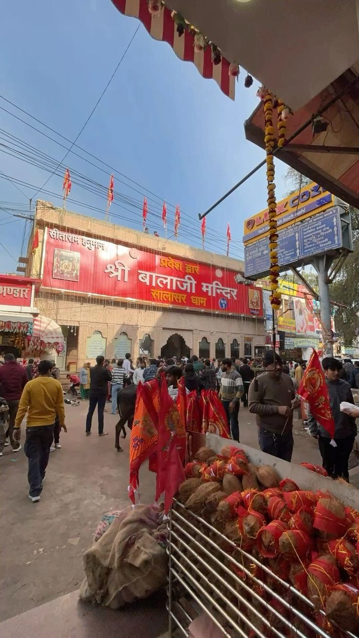Salasar Mandir Distance