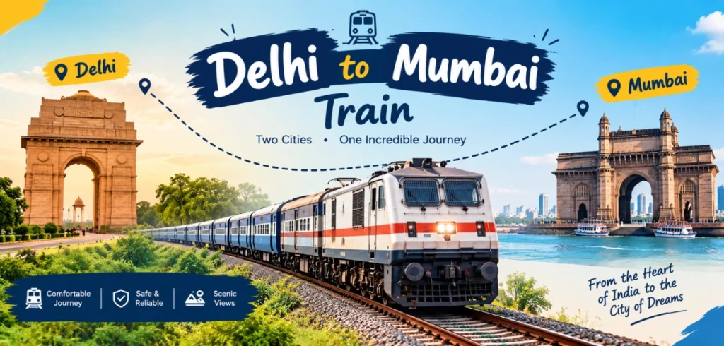 Delhi to Mumbai Train Ticket Price: Complete 2026 Pricing Guide Delhi to Mumbai Train Ticket Price