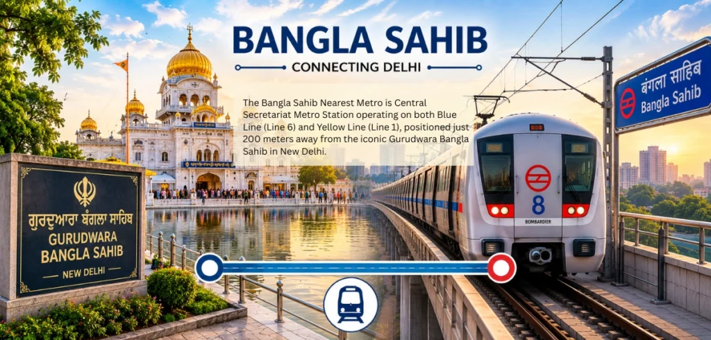 Bangla Sahib Nearest Metro