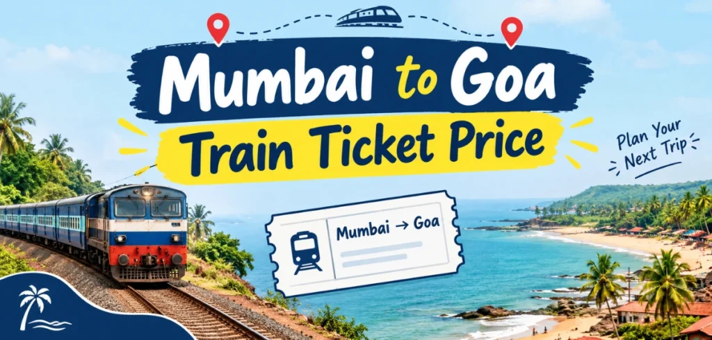 Mumbai to Goa Train Ticket Price