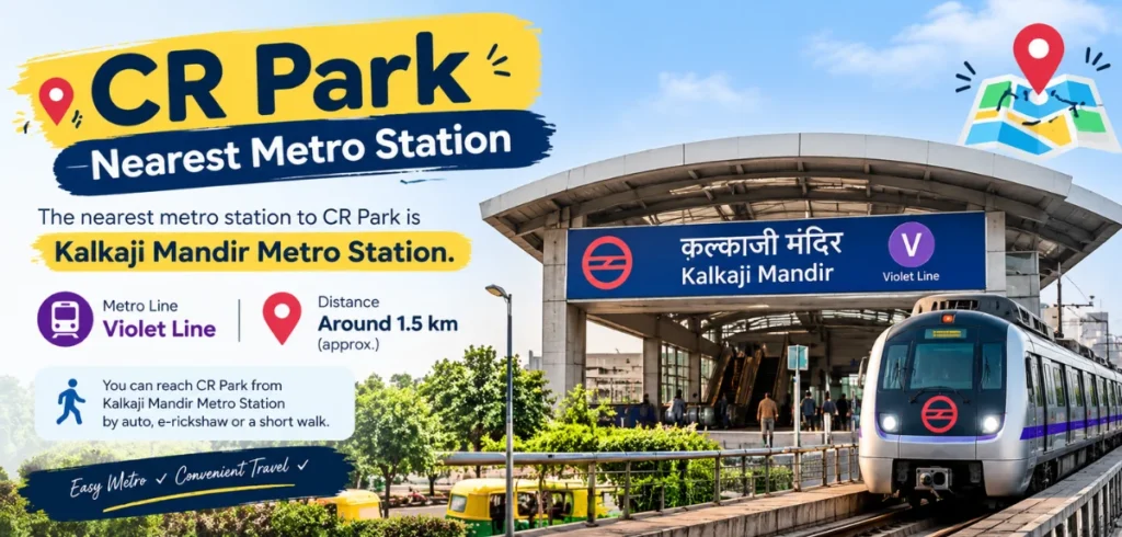 CR Park Nearest Metro: Complete Navigation Guide to South Delhi’s Best-Connected Neighborhood Cr Park Nearest Metro