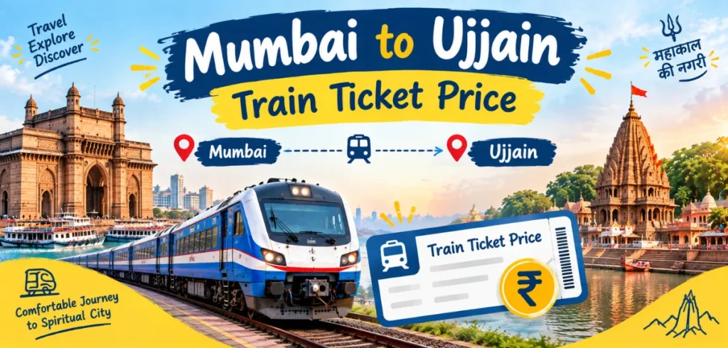 Mumbai to Ujjain Train Ticket Price