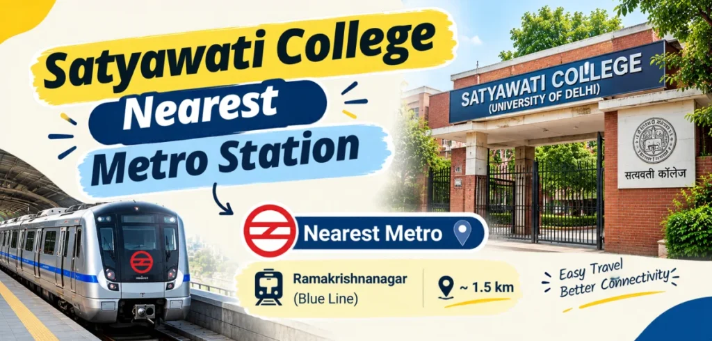 Satyawati College Nearest Metro Station